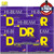 5-PACK DR MTR-10 Hi-Beam Nickel Plated Electric Guitar Strings 10-46