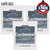 3-PACK Ernie Ball 2348 Bell Bronze Earthwood Acoustic Guitar Strings Light 11-52