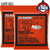 2-PACK Ernie Ball 2254 Slinky Classic Rock N Roll Nickel Electric Guitar Strings 10-52