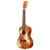 Kala Voyage Collection Hibiscus Mahogany Concert Ukulele KA-HIBISCUS-C With Bag