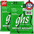 2-PACK GHS BB40M Bright Bronze 80/20 Bronze Medium Acoustic Guitar Strings 13-56