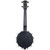 Kala KA-BNJ-C Concert Size Banjo Black Satin Ukulele with Deluxe Gig Bag Kala KA-BNJ-C Concert Size Banjo Black Satin Ukulele with Deluxe Gig Bag
