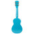 Kala Makala Series Shark Bridge Satin Finish Blue Soprano Ukulele with Bag Kala Makala Series Shark Bridge Satin Finish Blue Soprano Ukulele with Bag
