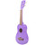 Kala Makala Series Shark Bridge Satin Finish Purple Soprano Ukulele with Bag Kala Makala Series Shark Bridge Satin Finish Purple Soprano Ukulele with Bag