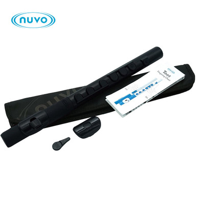 Nuvo Toot Mini-Flute (Fife) 2.0 - Black & Black