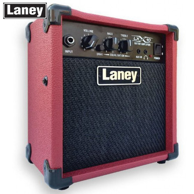 Laney LX10 Red 10-Watt Electric Guitar Amp | AMS Supply
