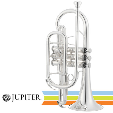 Jupiter JTR710S Pocket Bb Trumpet - Silver Plated