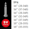 Schwalbe Inner Tube - 16-18" - SV4