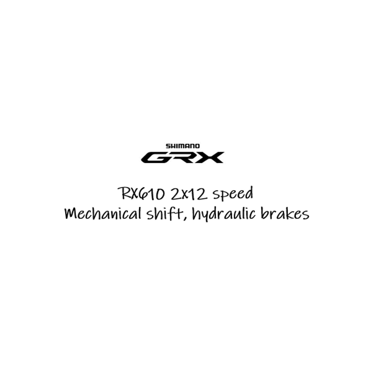 Shimano GRX RX610 Build Kit 2x12sp 175mm