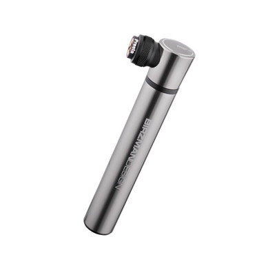 BIRZMAN Mini Pompe à Main APOGEE 120psi Argent