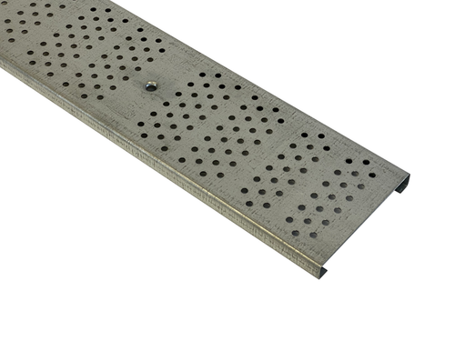 3-inch Wide ADA Heel-Proof Stainless Steel Trench Grate