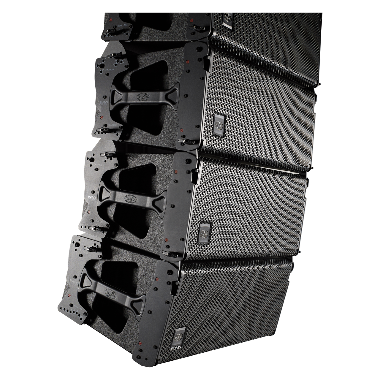 DAS Audio 10429020 Model EVENT-208A-115 Three-Way Powered Line Array ...