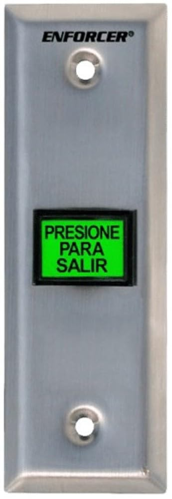 Slimline Rte Switch Seco-Larm SD-7103GC-PEQ Slimline Illuminated RTE Wall Plate with ...