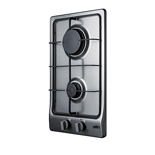 Summit Appliance Gas Cooktop, Stainless-Steel