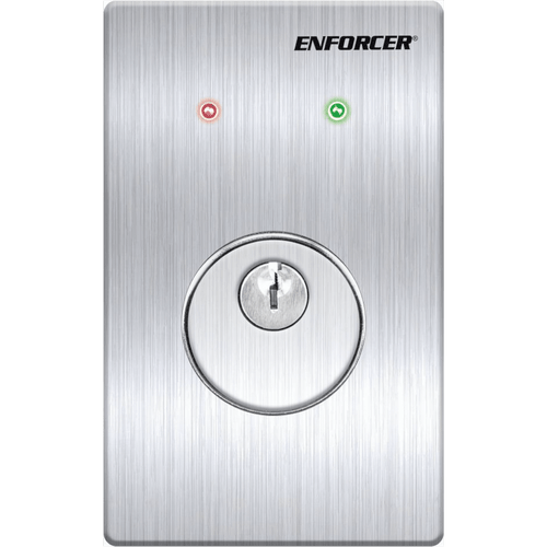 SD722816MQ - Seco-Larm SD-72281-6MQ Mortise Cylinder Key Switch with LEDs Momentary Output