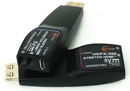 OPTICISHDFX350TR - Opticis HDFX-350-TR Two Fiber HDMI 2.0 Extender 4K@60Hz 4:4:4 – Ultra HD Fiber H
