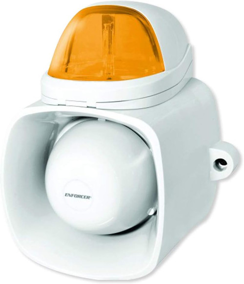 SH816SSQA - Seco-Larm SH-816S-SQ/A Self-Contained Siren/Strobe – 120dB Warble-tone, Amber LE