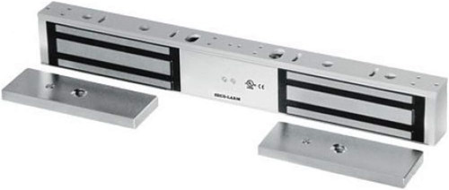E941DA1K2P - Seco-Larm E-941DA-1K2P Double-Door Maglock – 1,200-lb Holding Force, Bond Sensor