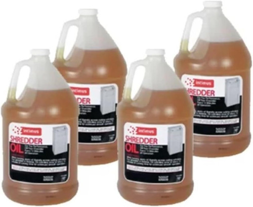 INTI78839 - Intimus 1 Gallon Shredder Oil - Bulk 4-Pack, Lubricant for Shredders, High-Quali