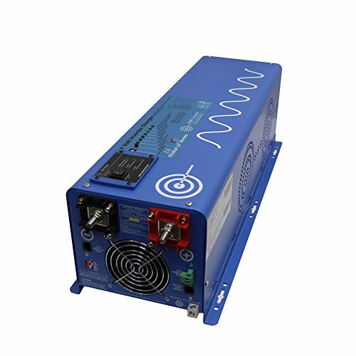 PICOGLF60W24V240VS - AIMS Power PICOGLF60W24V240VS 24 Volt Pure Sine Inverter Charger, 6000 Watt Low