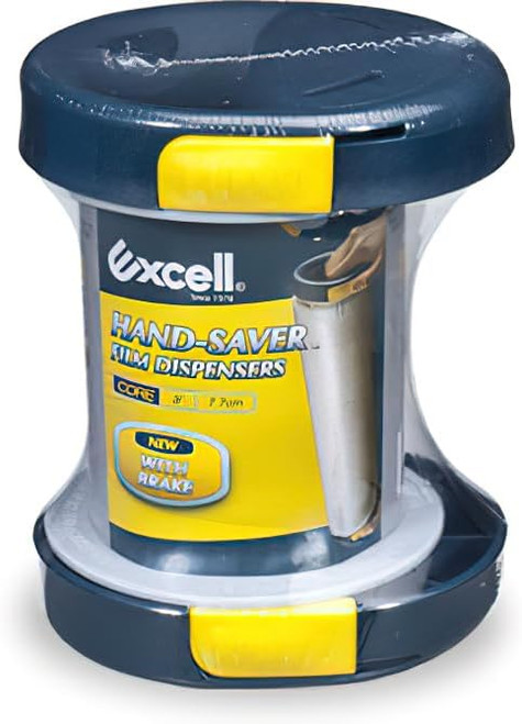 Excell SF-756 Hand-Saver™ Stretch Film Dispenser – Lightweight, Brake-Equipped (3″ Core)