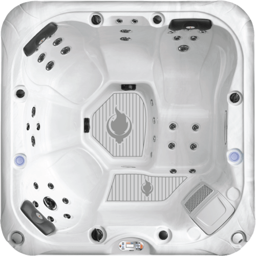 Liberty Spas LYS5000 6‑Person Hot Tub, 34 Jets, LED Lights, Bluetooth Audio, Waterfalls