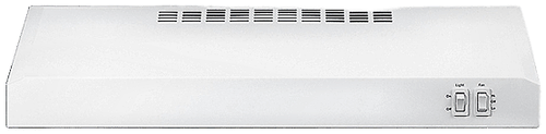 SUMMHC24WW - Summit HC24WW 24" Convertible Under-Cabinet Range Hood, 270 CFM, White, Ducted/D