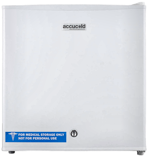 Accucold FS24L Compact All‑Freezer, Manual Defrost, Factory Lock, -20°C, 1.4 cu ft