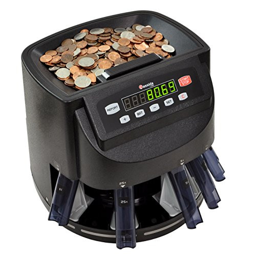 CASSIDAC200 - Cassida C200 Coin Sorter, Counter and Roller