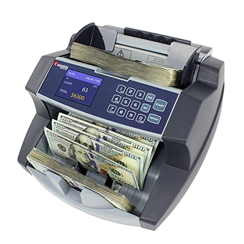 CASSB6600U - Cassida 6600U UV Business-Grade USA Bill Counter with ValuCount, 1,400 Bills/Min