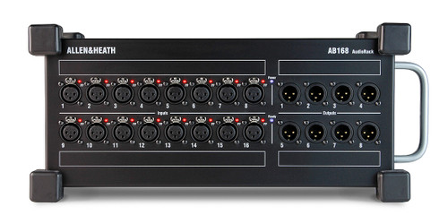 AHAB168 - Allen & Heath AB168 Stage Box – 16 XLR Inputs, 8 XLR Outputs, dSNAKE Connectivity