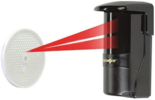E931S50RRGQ - Seco-Larm E-931-S50RRGQ Reflective Photoelectric Beam Sensor - 50ft, Weatherproof, Dual-Color LED