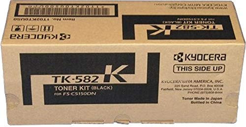 1T02KT0US0 - Kyocera Model TK-582K Black Toner Kit, Compatible with ECOSYS P6021cdn and FS-C5