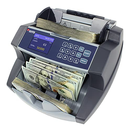 Cassida 6600 UV/MG USA Business Grade Money Counter with UV/MG/IR Counterfeit Detection;  Add and Batch Modes
