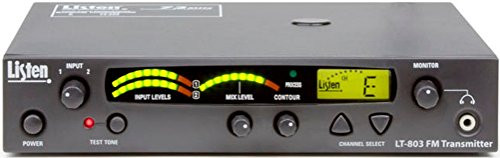 LT80307201 - Listen Technologies LT-803-072-01 High Power Stationary 3-Channel RF Transmitter (72 MHz), Used for Assisted