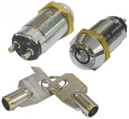 SS0951H1 - Seco-Larm SS-095-1H1 High-Security Tubular Key Lock Switch – Momentary ON/Shunt OFF, 12VDC