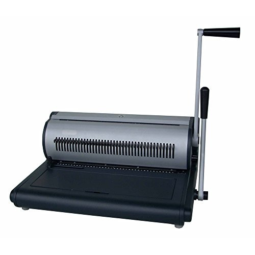 TW2100 - Tamerica TW-2100 Manual Wire Punch & Bind Machines, 2:1 Pitch, 11" Punch Length,
