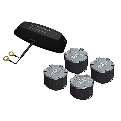 NCTP100 - iN-Command Tire Pressure Monitoring System; Includes 4 Bluetooth-Enabled Tire Pressure Monitoring Sensors