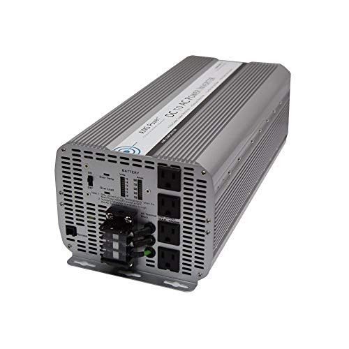 PWRINV8KW12V - AIMS 8000 Watt / 16,000 Watt Peak Power Inverter, Digital Meters, AC Terminal Block, Optional Remote 66 Amps