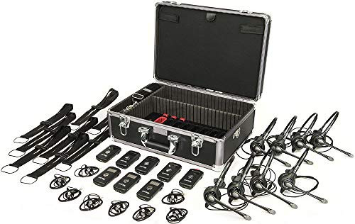 LKS3A1 - Listen Technologies LKS-3-A1 ListenTALK Collabor-8 System, Includes Eight (8) He