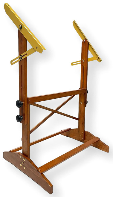 ALVINSHOP607 - Alvin SHOP607 Pavilion Drafting Art Table Base, Base Only; Solid Wood Constructi