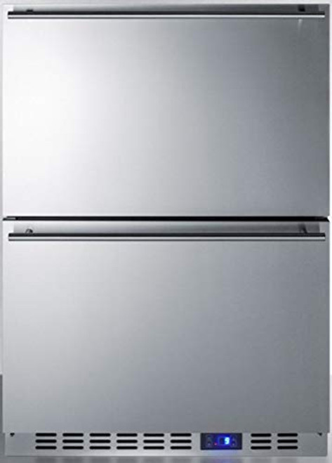 Summit Appliance Freezer, Stainless Steel