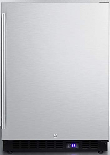 Summit Appliance Outdoor Undercounter Freezer, Stainless Steel