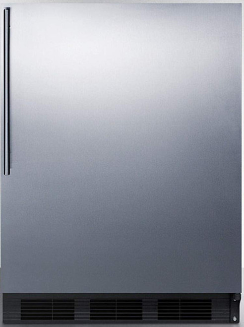 Summit Appliance Freestanding Counter Height All-refrigerator for General Purpose Use with Auto Defrost, Stainless Steel Wrapped Door, Profe