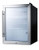Summit Appliance Commercially Approved Countertop Beverage Cooler with Glass Door, Automatic Defrost, Interior LED Light, Adjustable Thermosta