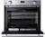 Summit Appliance SGWOGD27 27" Wide Gas Wall Oven, Comes Set for Natural Gas, 12000 BTU, 3.0 cu.ft