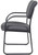 Boss Office B9521-GY Fabric Guest Chair with Black Sled Base, Fixed Height and Arms, Grey Color