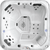 LIBSKH10206 - Liberty Spas LYS5000 6‑Person Hot Tub, 34 Jets, LED Lights, Bluetooth Audio, Wat