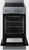 SUMMREXT20SS - Summit REXT20SS 20" Smooth-Top Electric Range, 240V, 4x 1200W Elements, Convecti