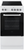 Summit REXT20W 20" Smooth-Top Electric Range - 4x 1200W Elements, 1.87 cu.ft Oven, Convection/Broil
